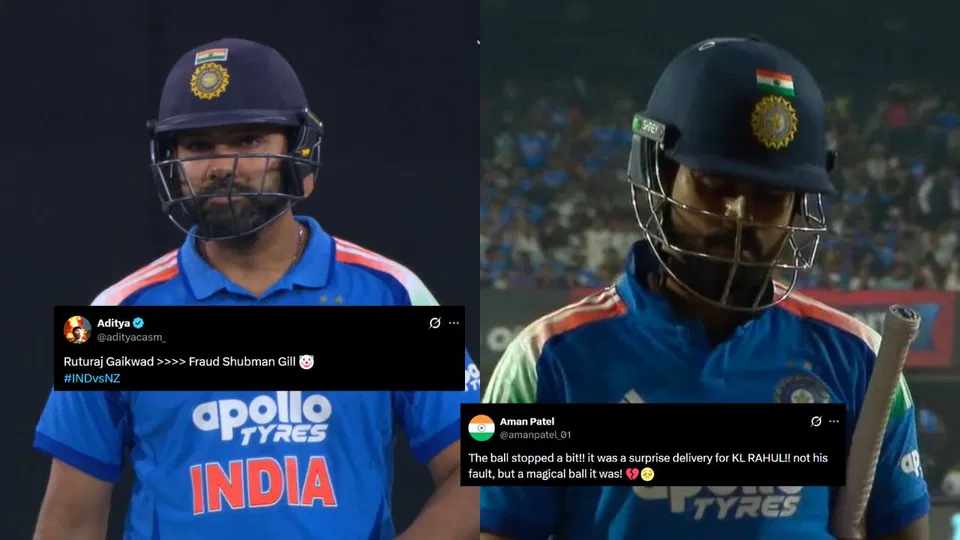 "Gaikwad and Samson are way better": Angry fans blast India top order after collapse in 3rd ODI